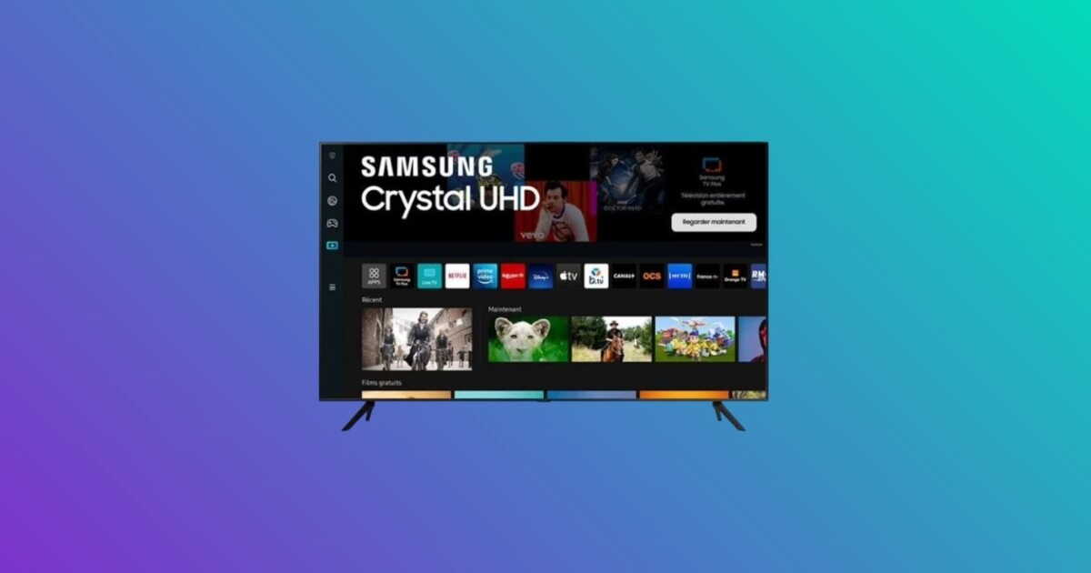 Electro Dépôt élargit son catalogue avec l&rsquo;ajout d&rsquo;une TV Samsung UHD 4K Crystal de 85 pouces à un prix abordable