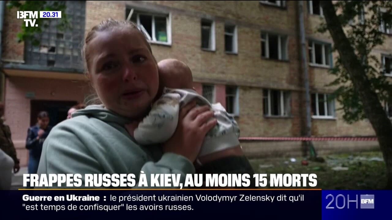 Attaques de drones et de missiles russes en Ukraine : au moins 15 morts